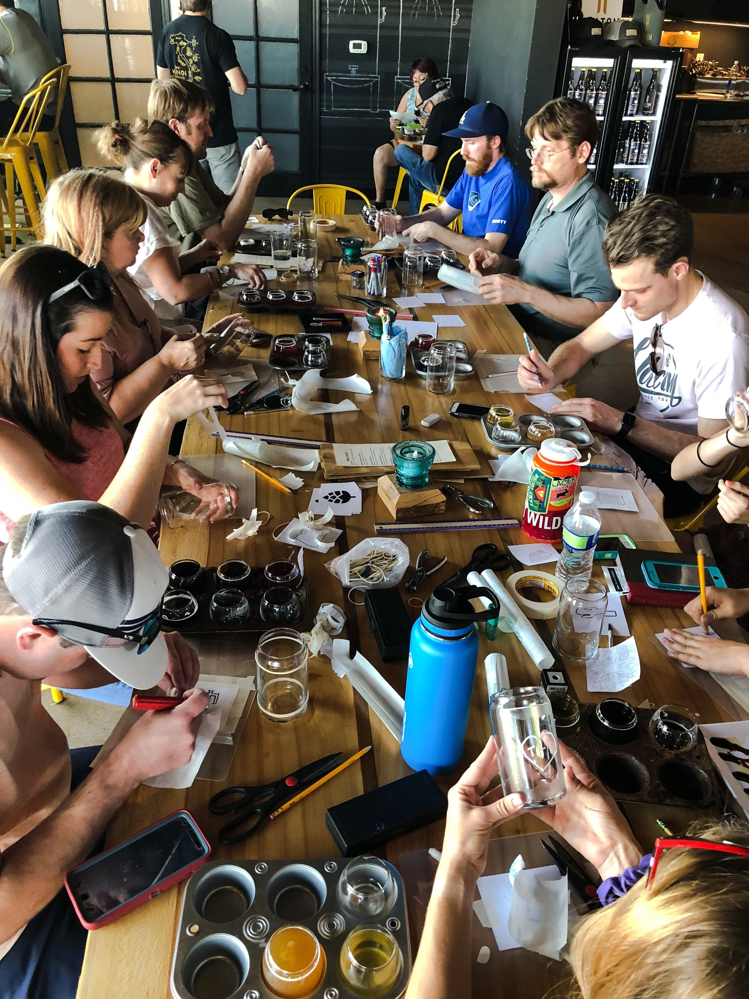 Nov 10th - Etch a Pint Glass @ The Shop Beer Co