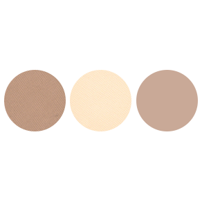 BROW DARLING L-R: 10 sandy blonde 261 brow-lite Brow Wax Tweezer Applicator