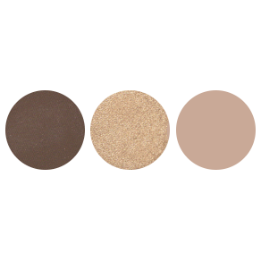 BROW WOW L-R: 2 dark brunette 414 brow-lite Brow Wax Tweezer Applicator