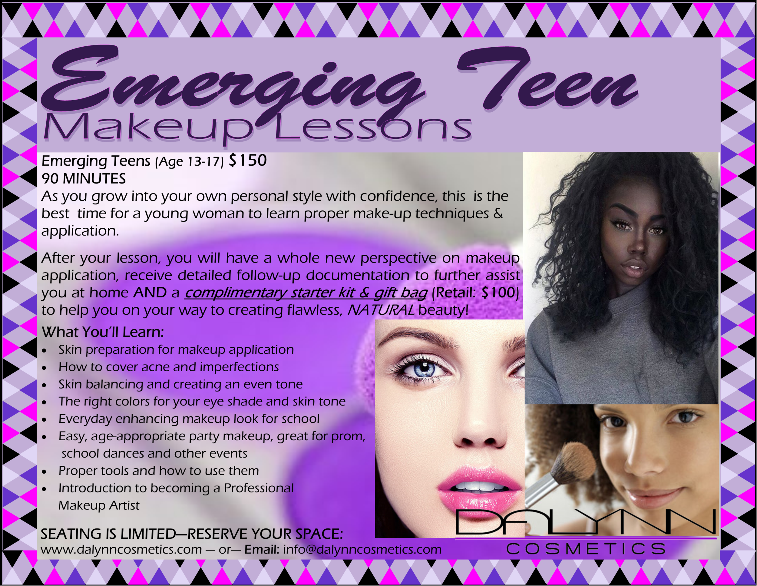 EMERGING TEEN Makeup Lesson