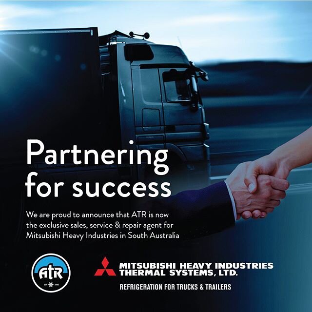 We are excited to announce that ATR is the new exclusive sales, service and repair agent for Mitsubishi Heavy Industries Thermal Systems (MTH) in South Australia. 
With new and innovative technology for the refrigerated transport industry, watch this
