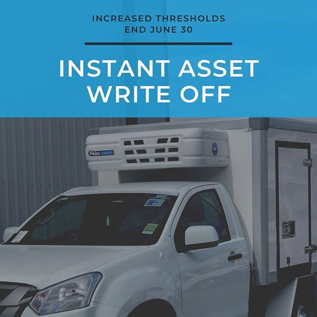 Did you know that the government has increased thresholds&nbsp;for the instant asset write-off?

In support of small business, the Australian Government have&nbsp;made changes to two&nbsp;stimulus packages.

Currently only available until 30th June 2