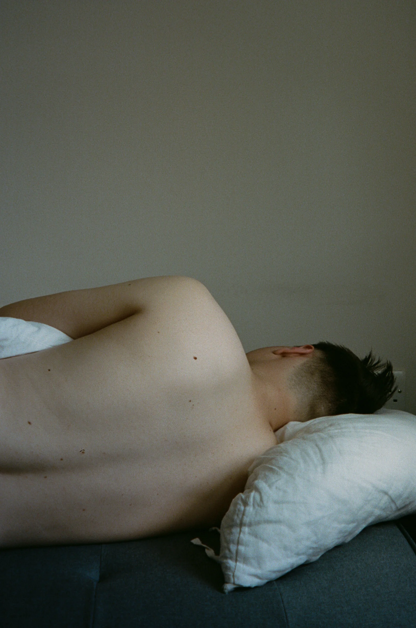 Brad hungover, London, 2019