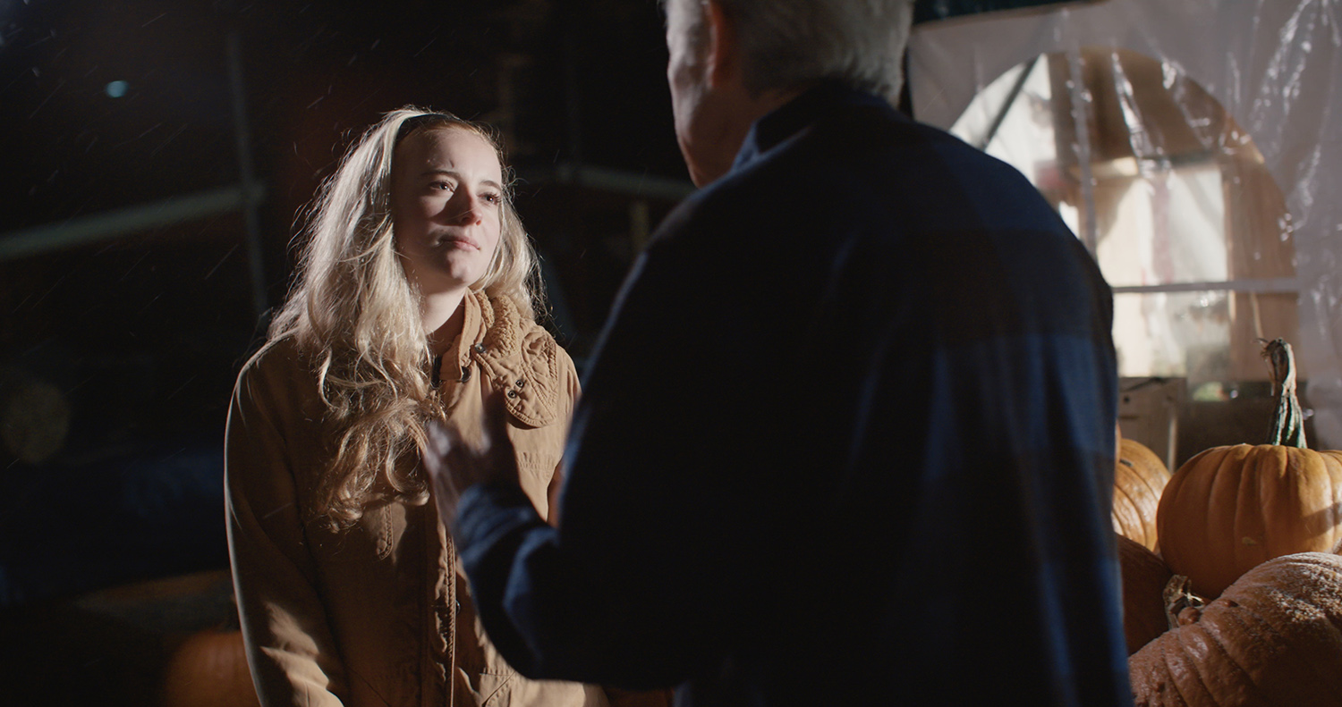 For the first time we see Anna lit by an absolutely harsh far side key, confronting John after he warns her of Cory.
