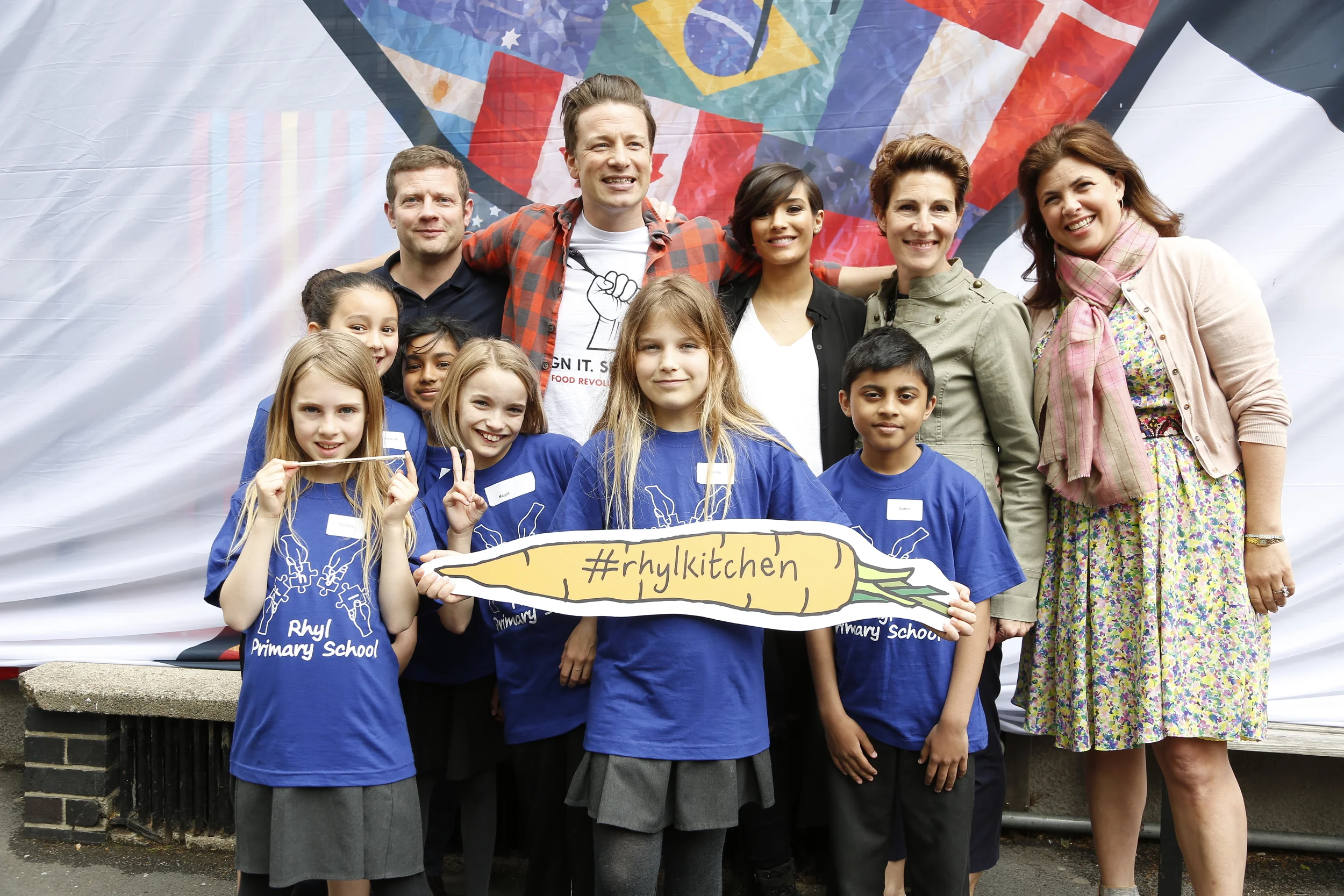 Launch of Rhyl Kitchen Classroom during Food Revolution Day 2015