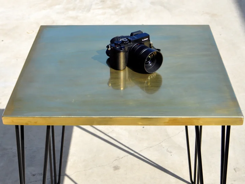 Brass Top Cafe Table.JPG