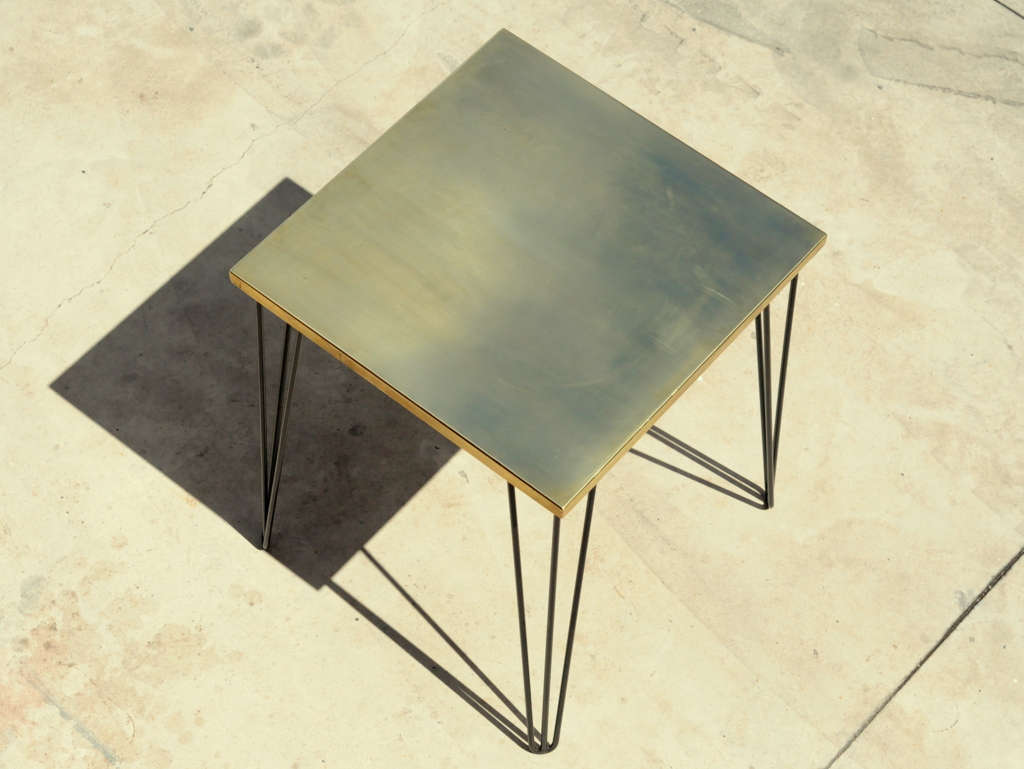 Brass Top Cafe Table.JPG