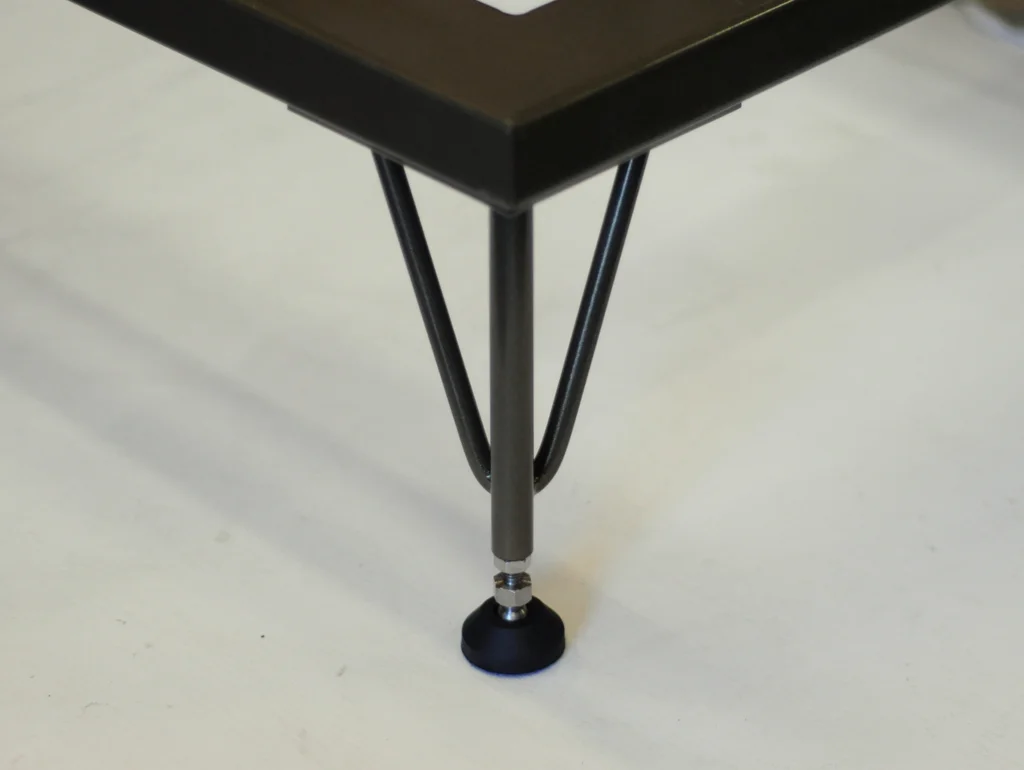 Hairpin Leg With Adjustable Foot