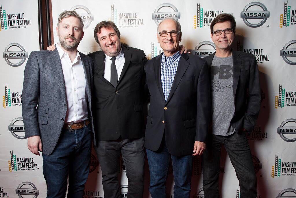 Producers M J McMahon, Brian A. Hoffman, Exec Producer Jay Hoffman and esteemed screenwriter Alan Wenkus, our wonderful guest for the evening.