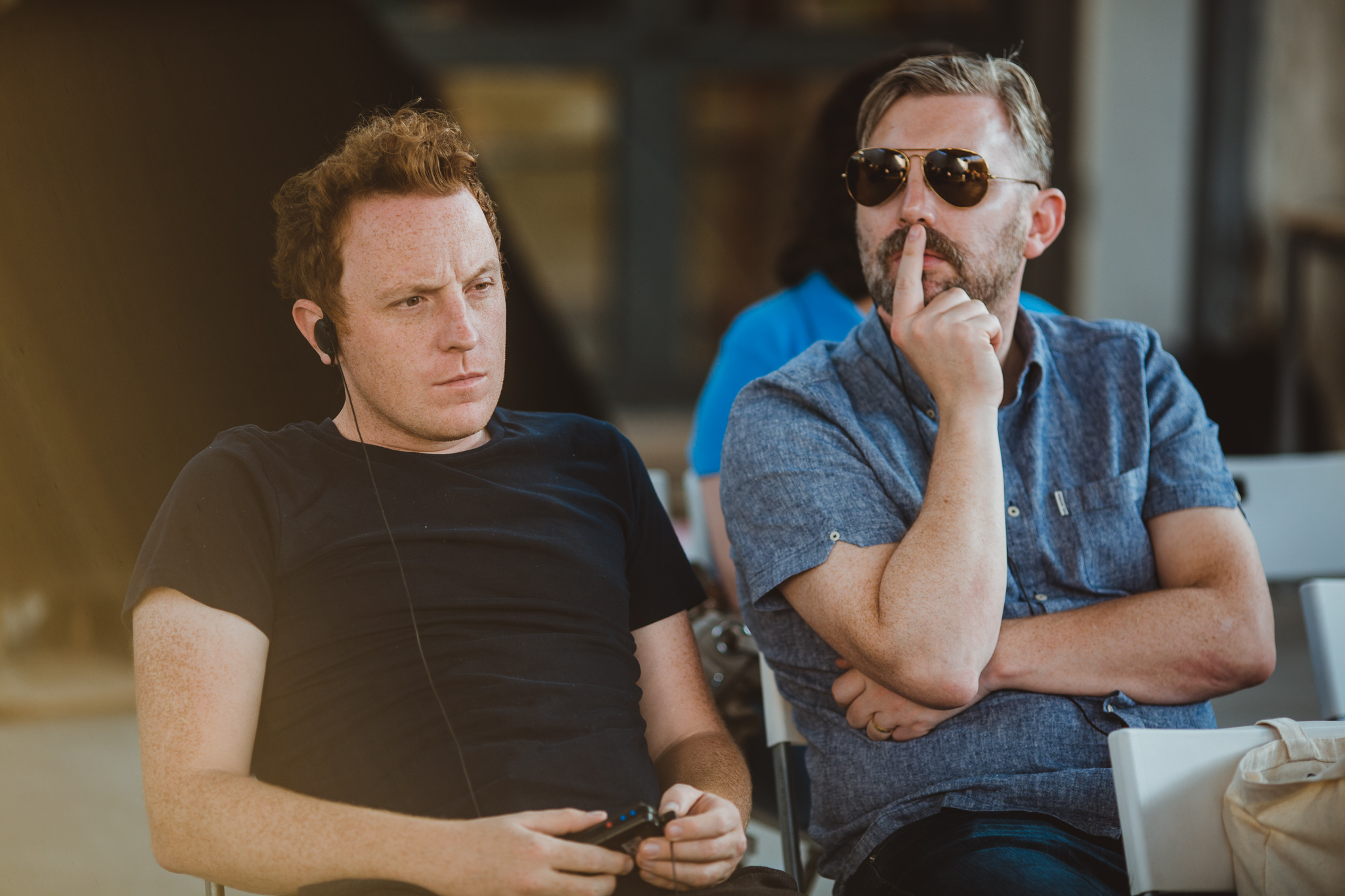Director Matthew Jones and Producer M J McMahon 