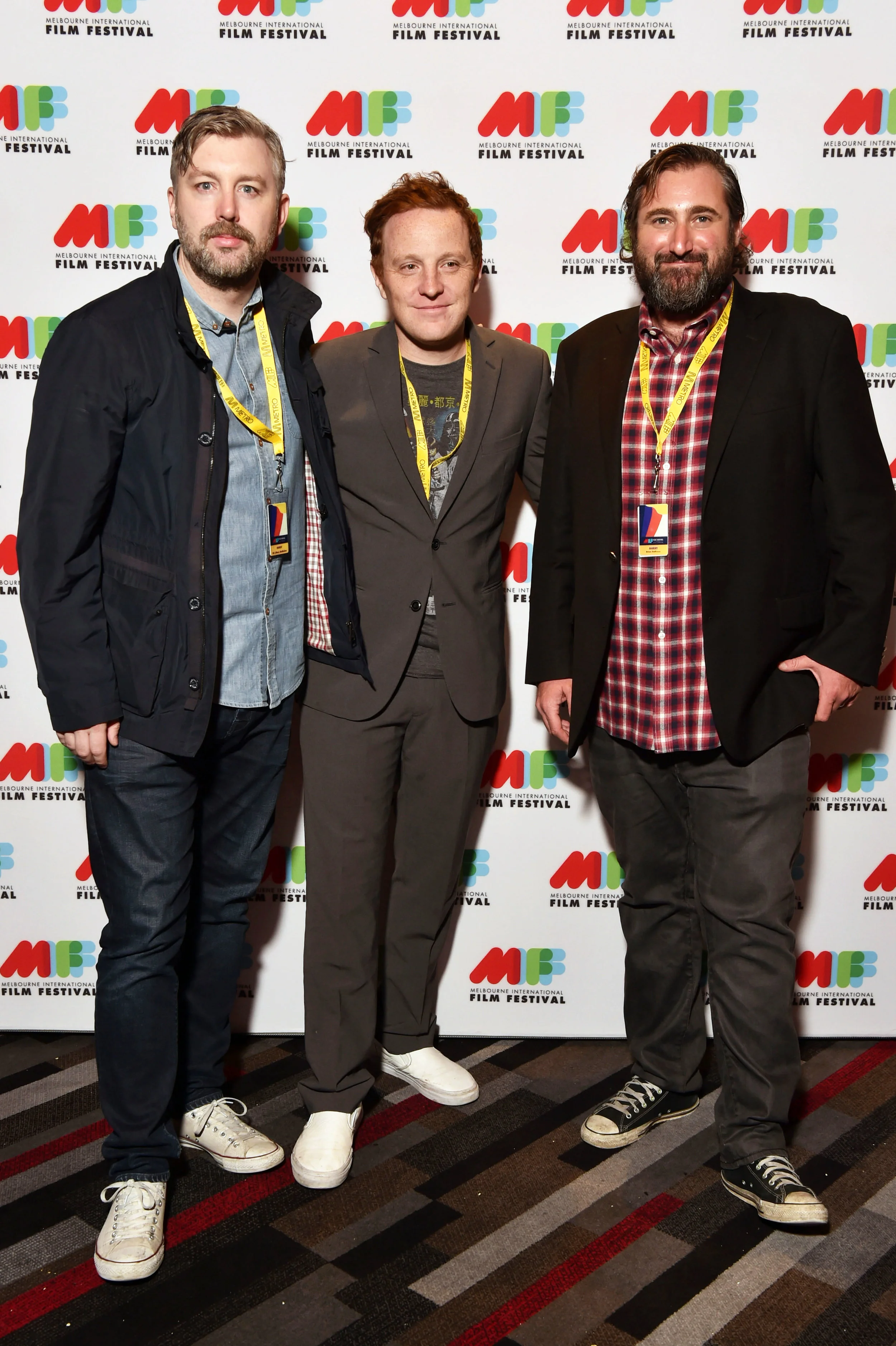 Prodcuer M J McMahon, director Matthew Jones and producer Brian A. Hoffman.