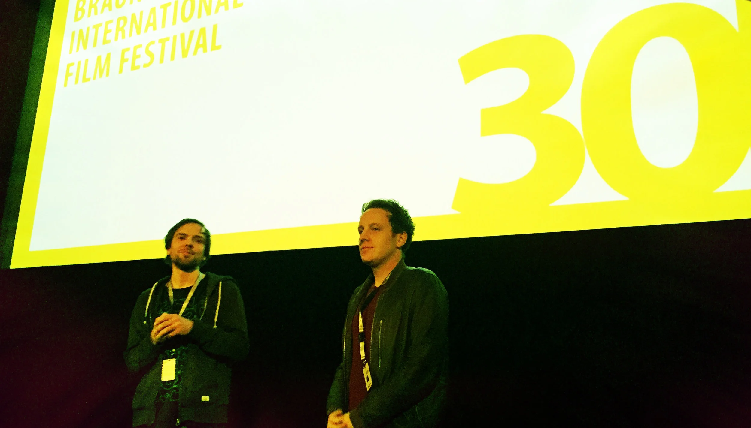 Director Matthew Jones introducing The Man from Mo'Wax