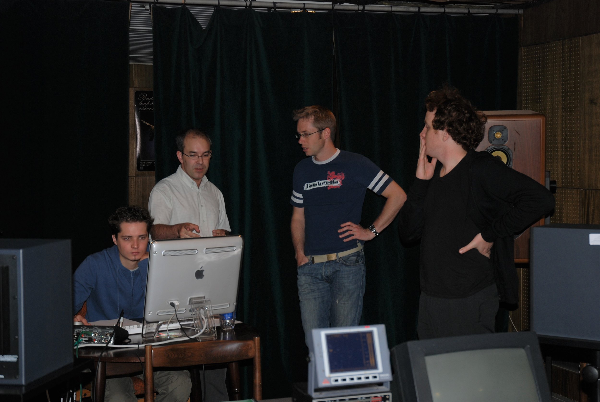 Conductor, David Hernado, Composer, Stuart Hancock, and Producer, Matthew Jones