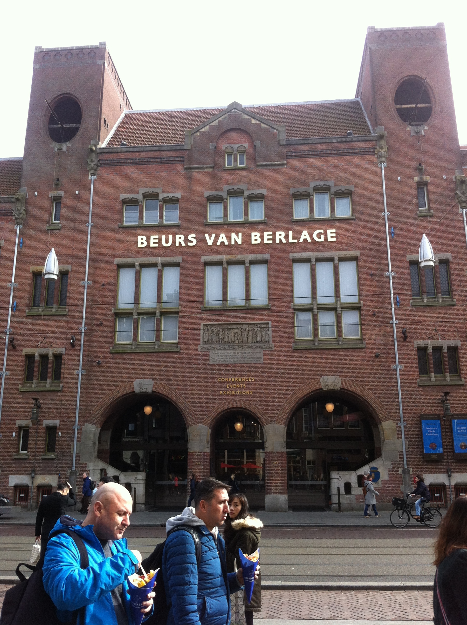 Beurs Van Berlage - the inredible venue for the conference which was originally the Amsterdam stock exchange.