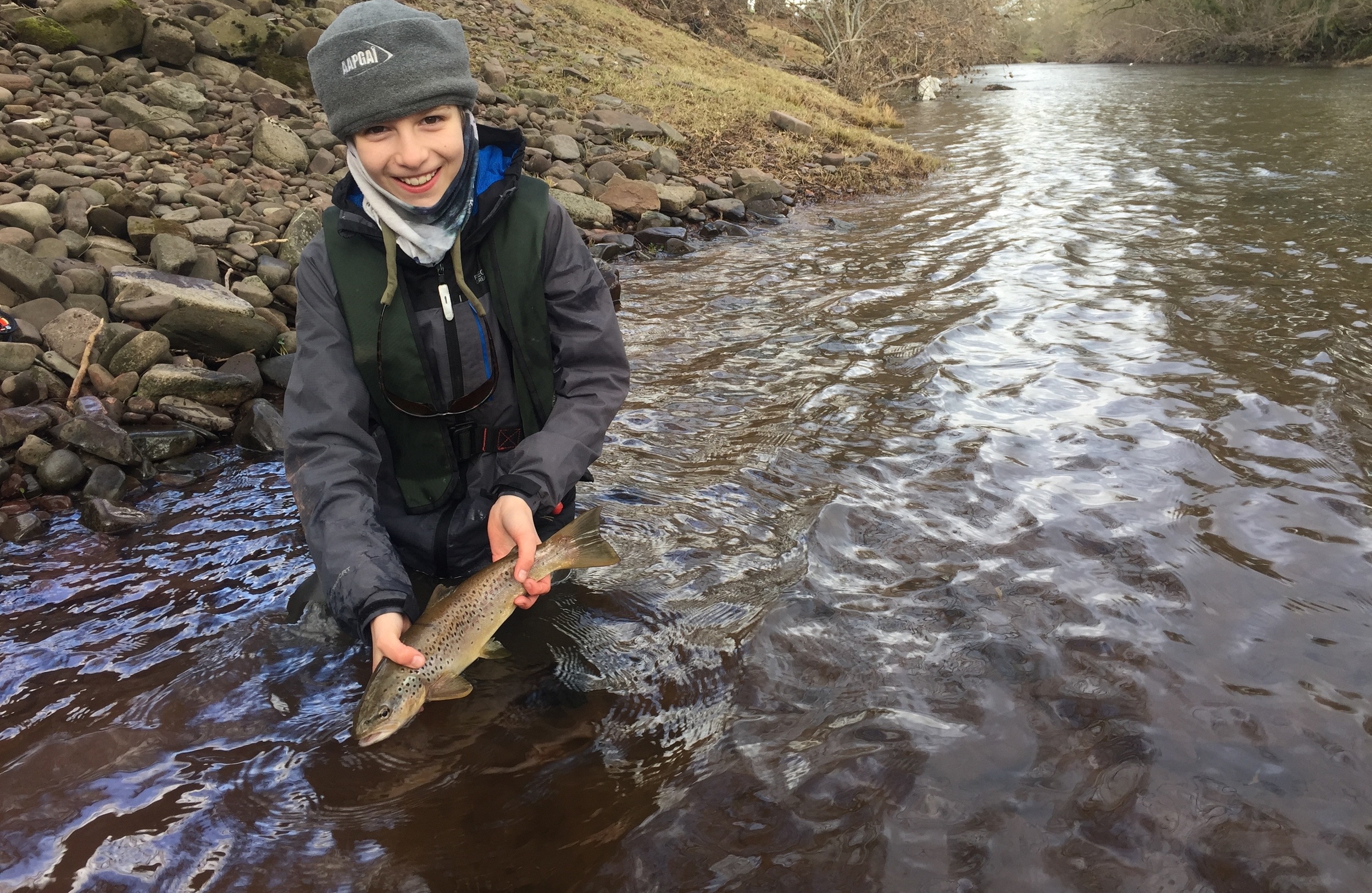 First trout of the 2016 season