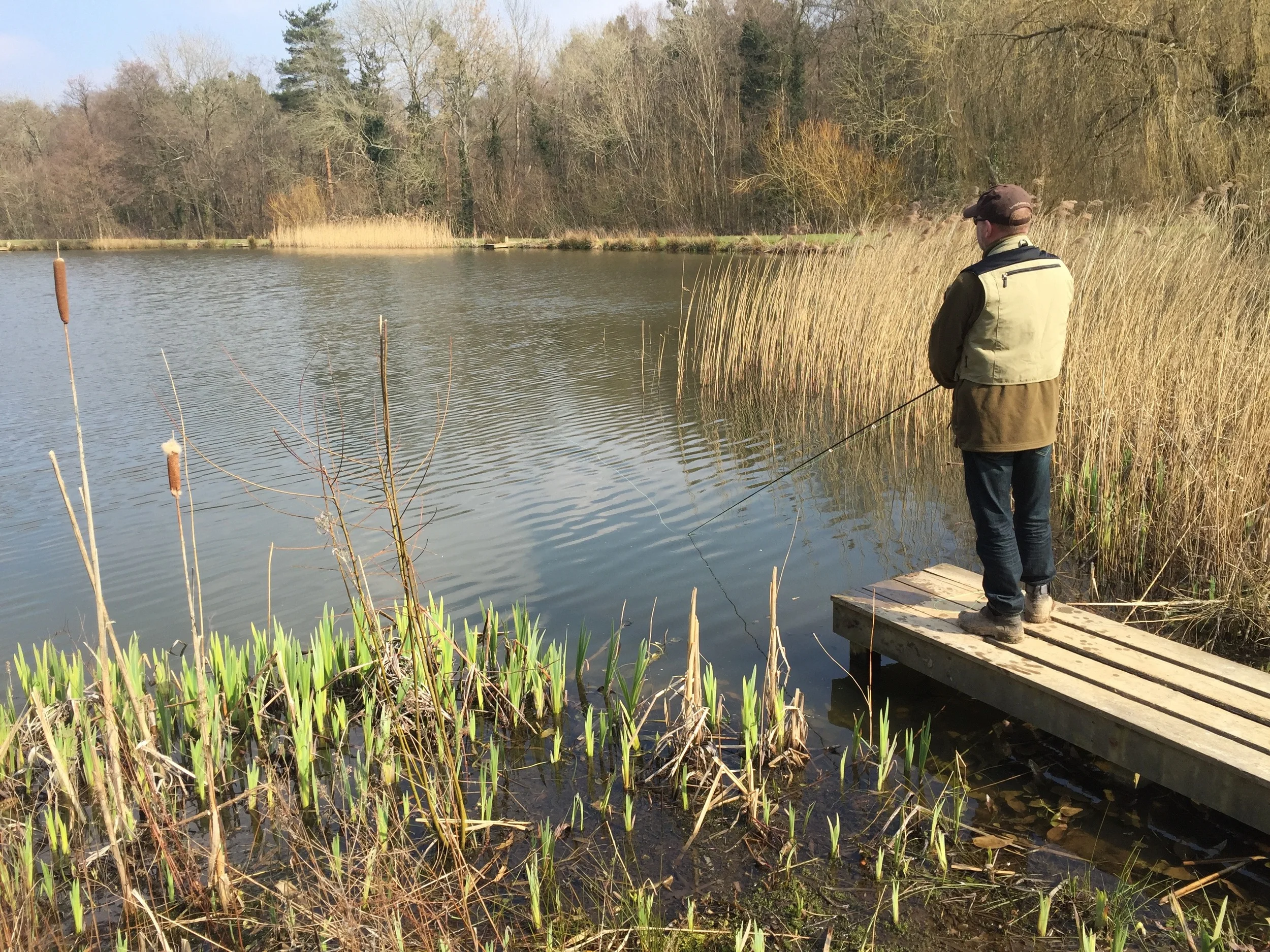 Spring fishing at Spring Hill