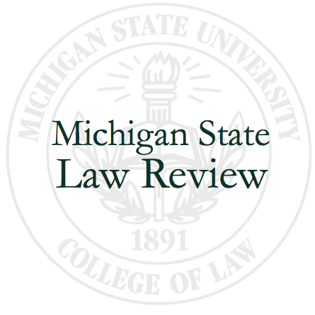 Michigan State Law Review