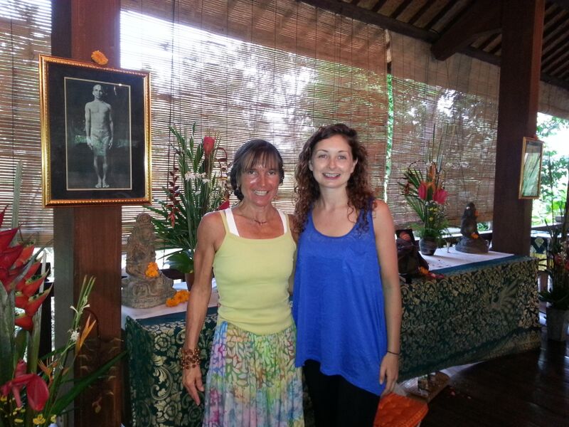 The Lovely Annie Pace, she was one of the first female Ashtanga practicioners to be certified by Guruji 