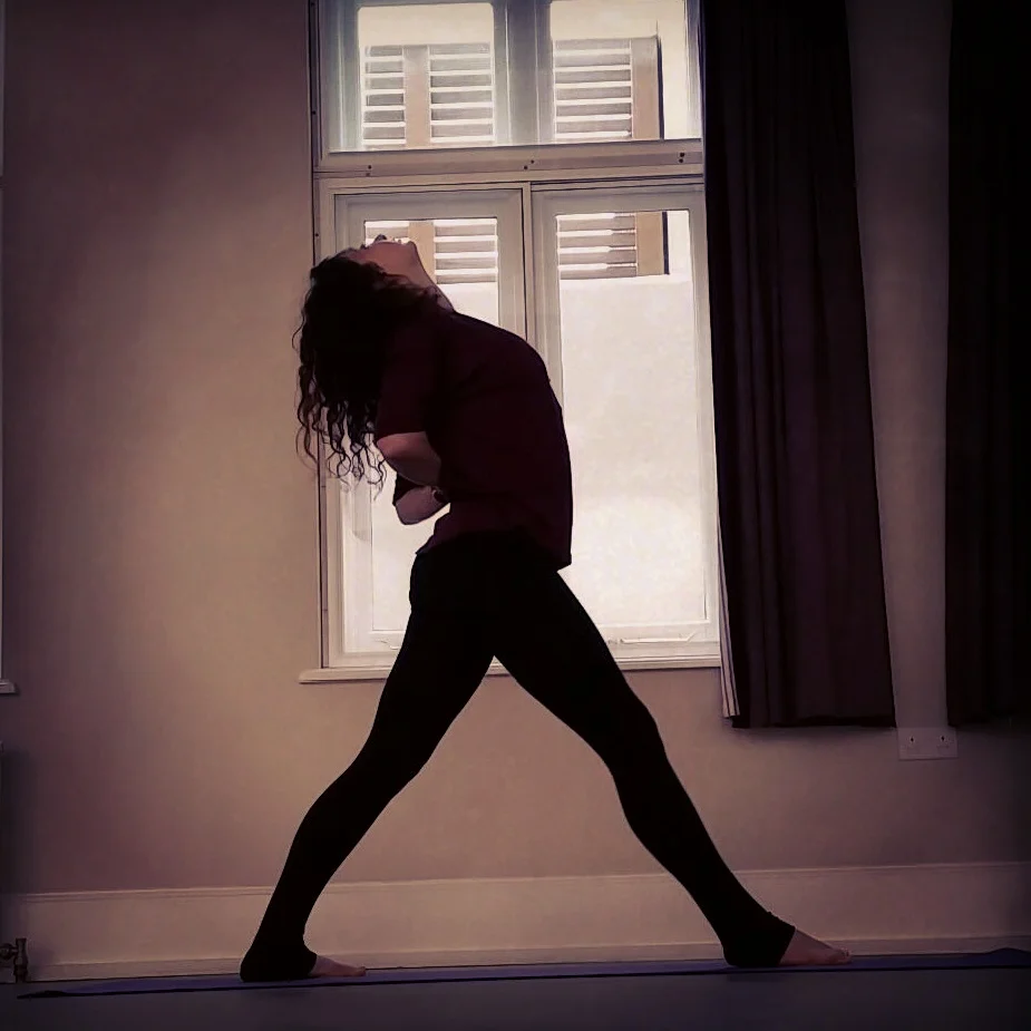 parsvottanasana Intense side stretch pose