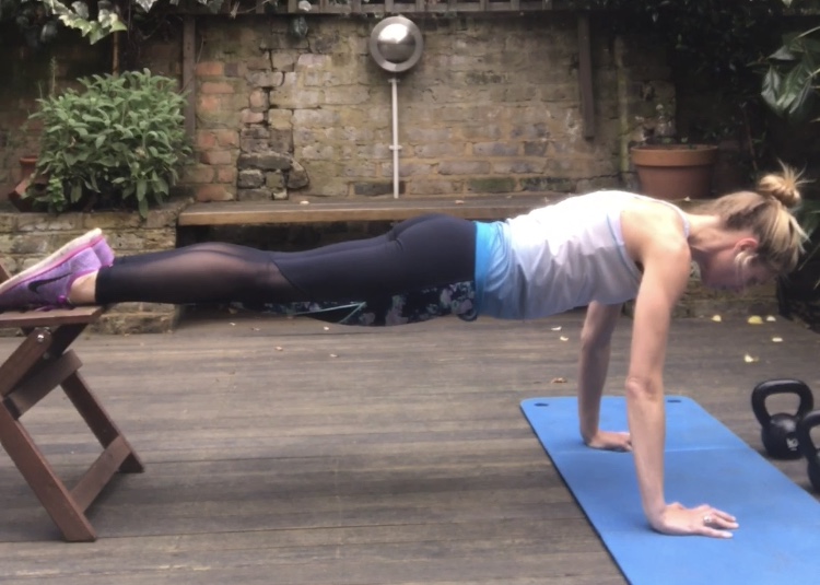Progressing body weight exercises