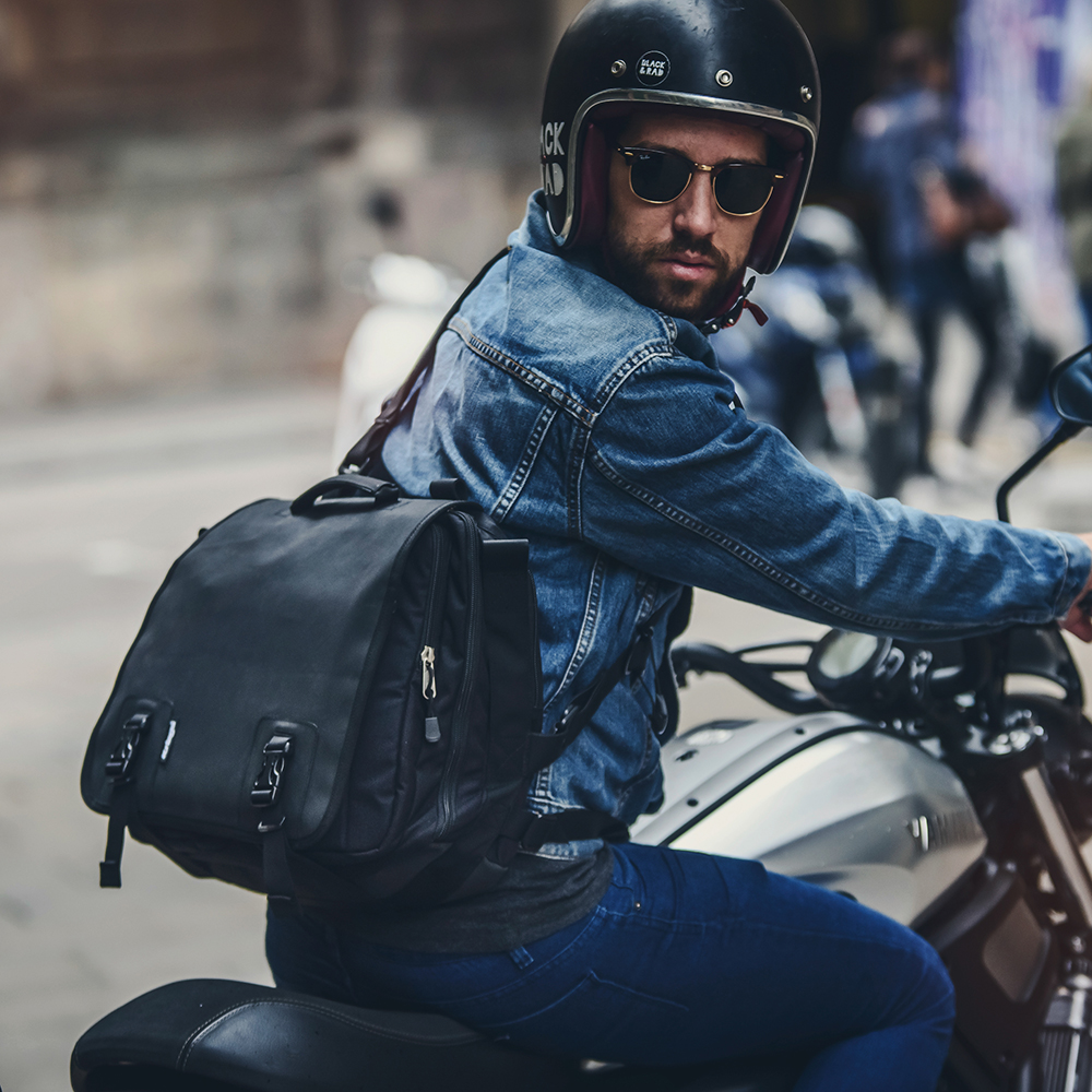Leather Best Bike Messenger Backpack Best Bike Laptop Bag Store