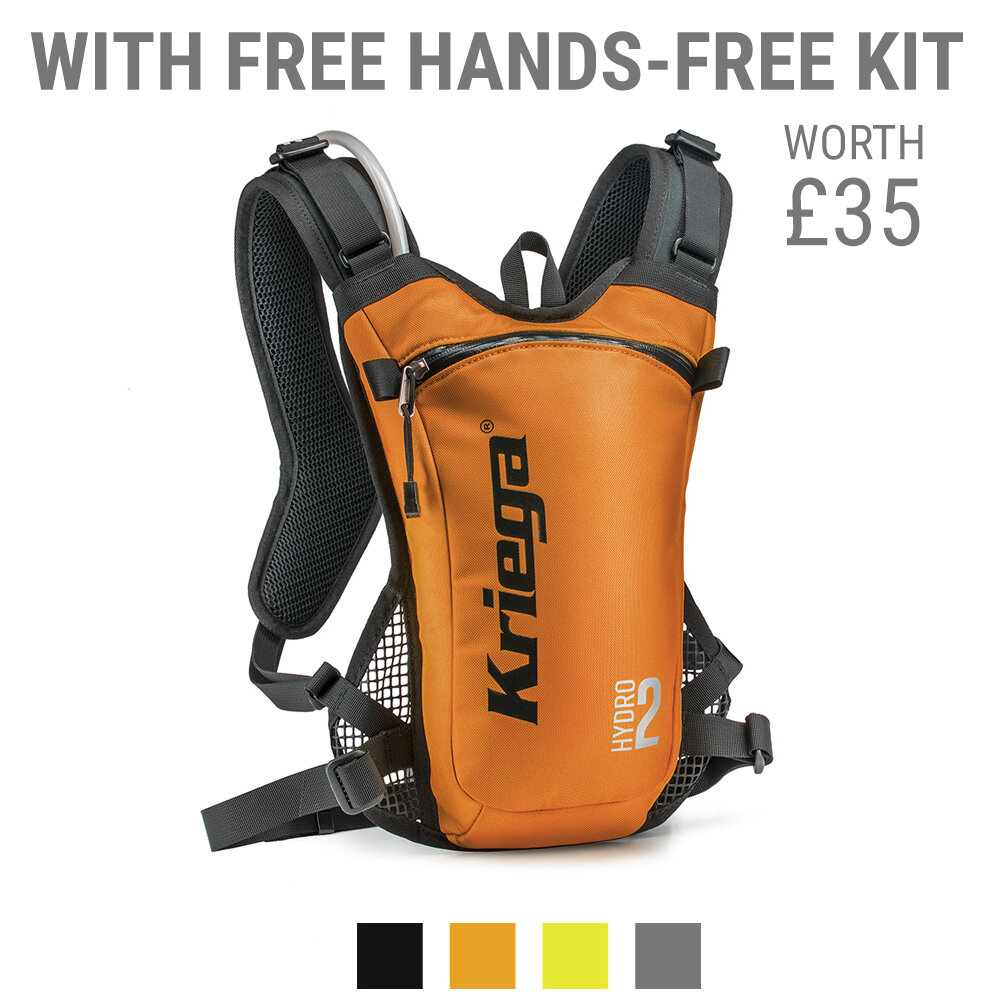 KRIEGA MOTORCYCLE HYDRATION PACKS