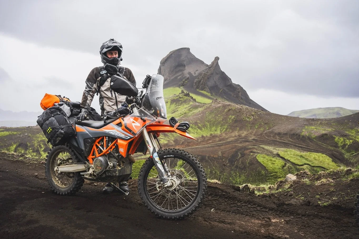 @linssen strapped on his Kriega luggage, stuck his KTM 690 in a container and shipped it to Iceland for two weeks of riding &amp; camping with his mates. Read the tale in the STORIES page of our site. Link in bio.
.
.
#kriega #ridekriega #ktm690adven