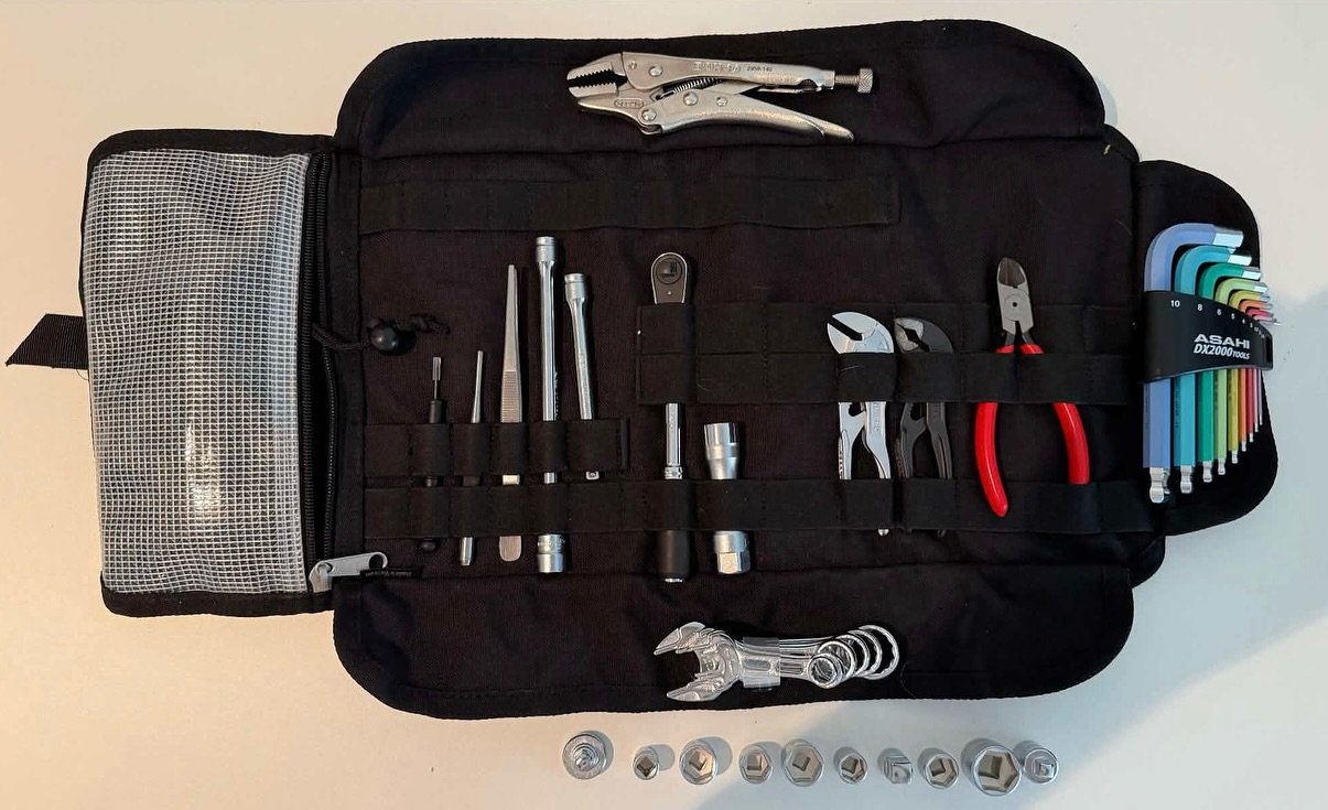 Do you have a neater Kriega Tool Roll setup than @vermin_motorcycles ?
Tag us in your tool roll posts, and visit the ACCESSORIES page on Kriega.com to see our range of super-tough Tool Rolls &amp; Tool Pouches.
.
#kriega #ridekriega