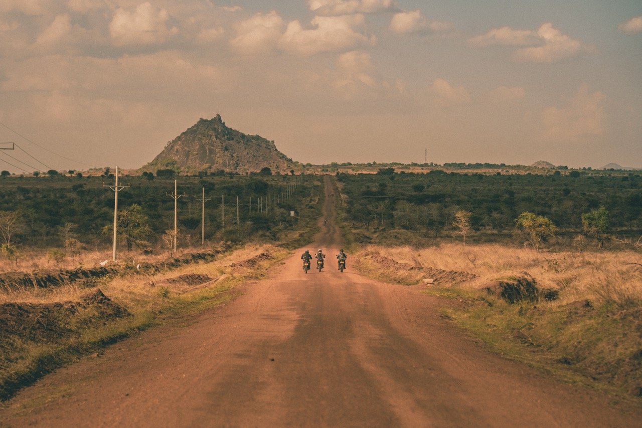 adv riders off-road in Uganda
