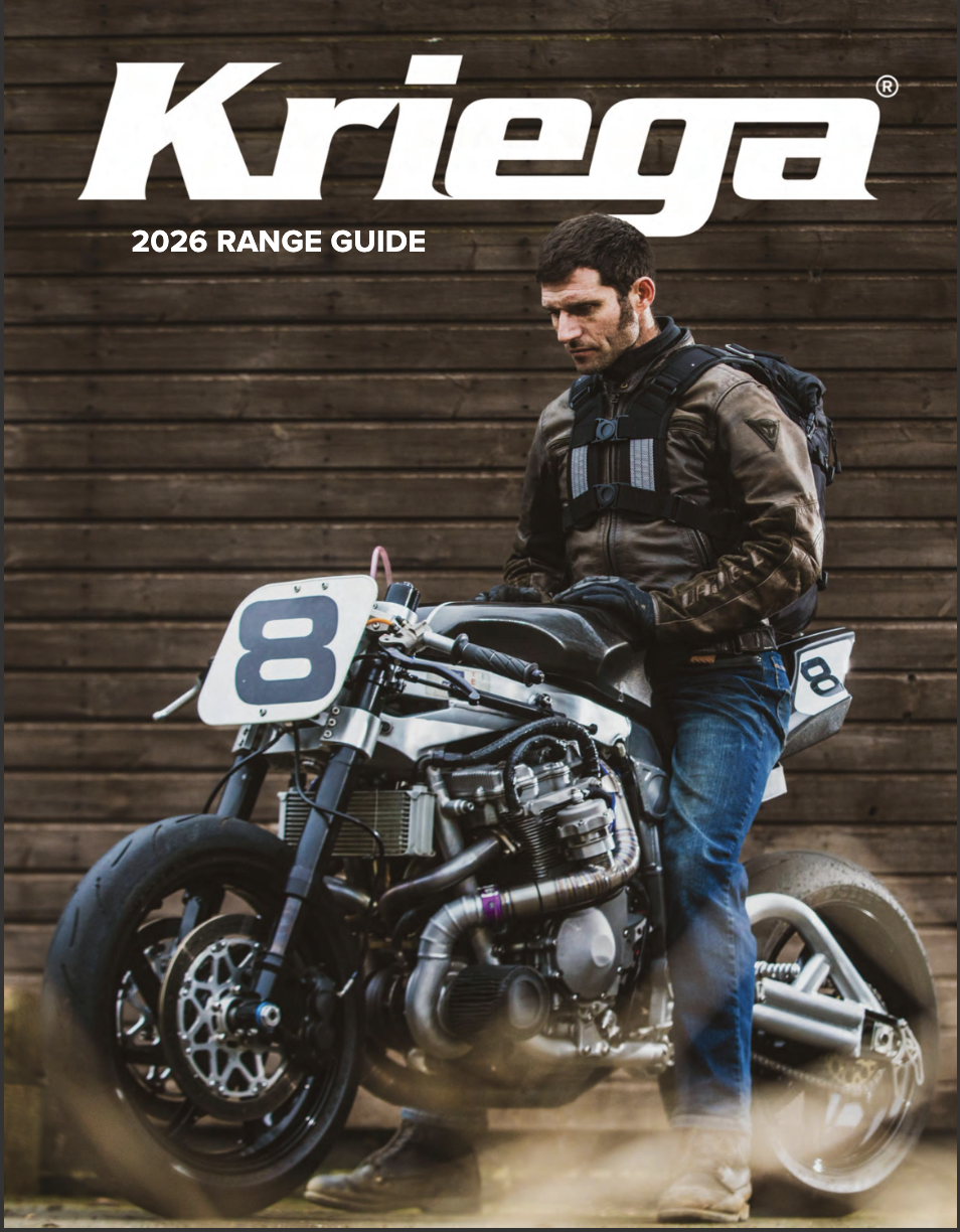 Kriega 2026 Range Guide catalogue