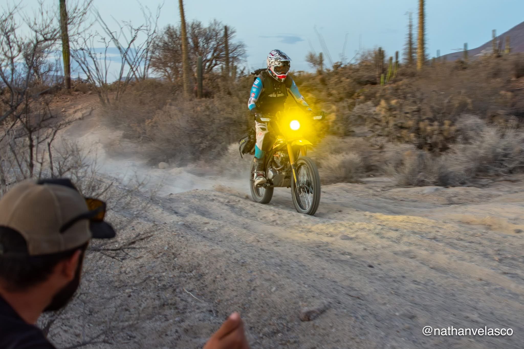 Greg Gilson Small CC Savage racing at the 2025 Baja 1000