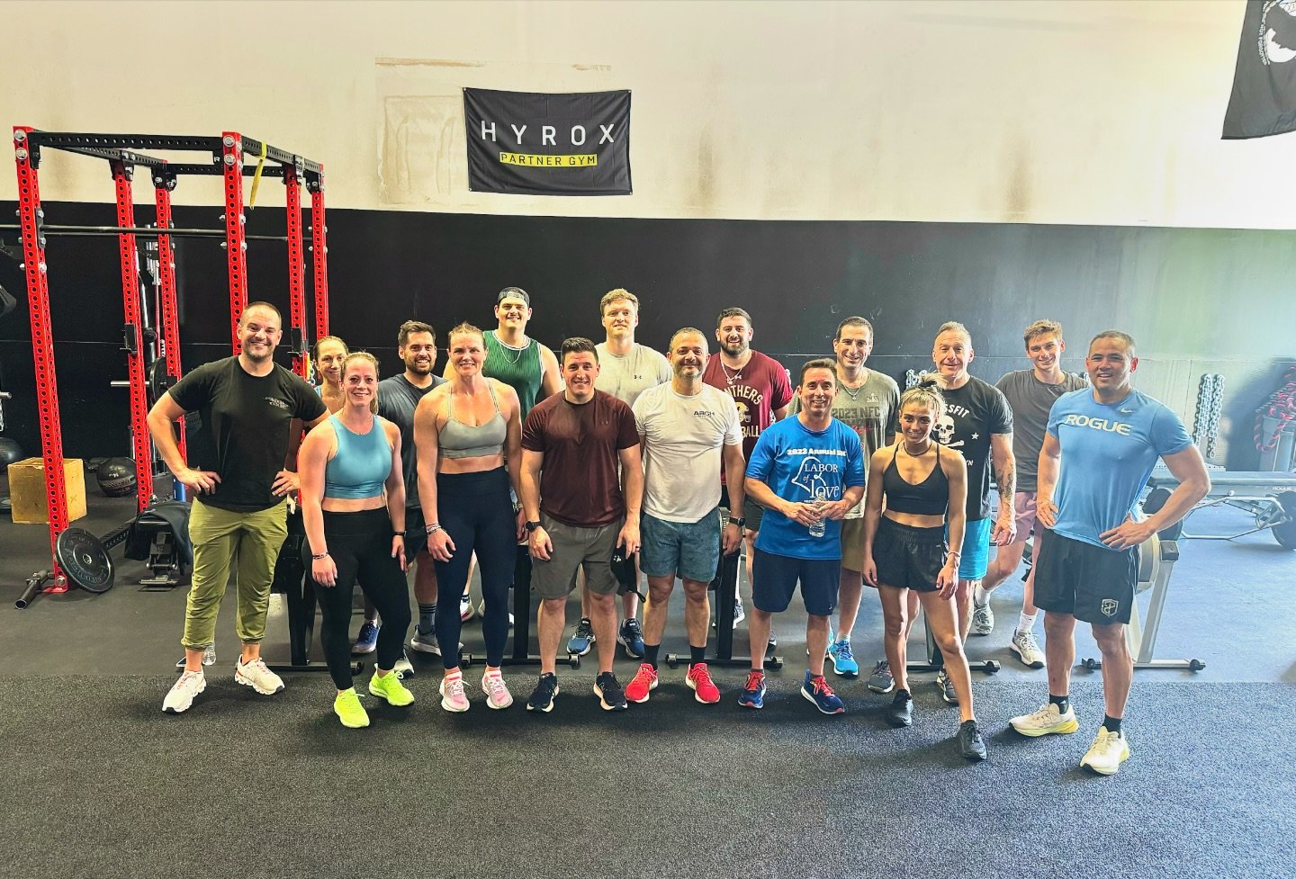 🙌Our Saturday morning HYROX crew minus @dcilea 

🗓️Join us this Saturday May 4th at 10AM for a HYROX Level Set to prepare for the upcoming HYROX NYC and Level Set your training intensity 1 MONTH OUT! 🗣️
&bull;Free for ARCH Training members. $25 fo