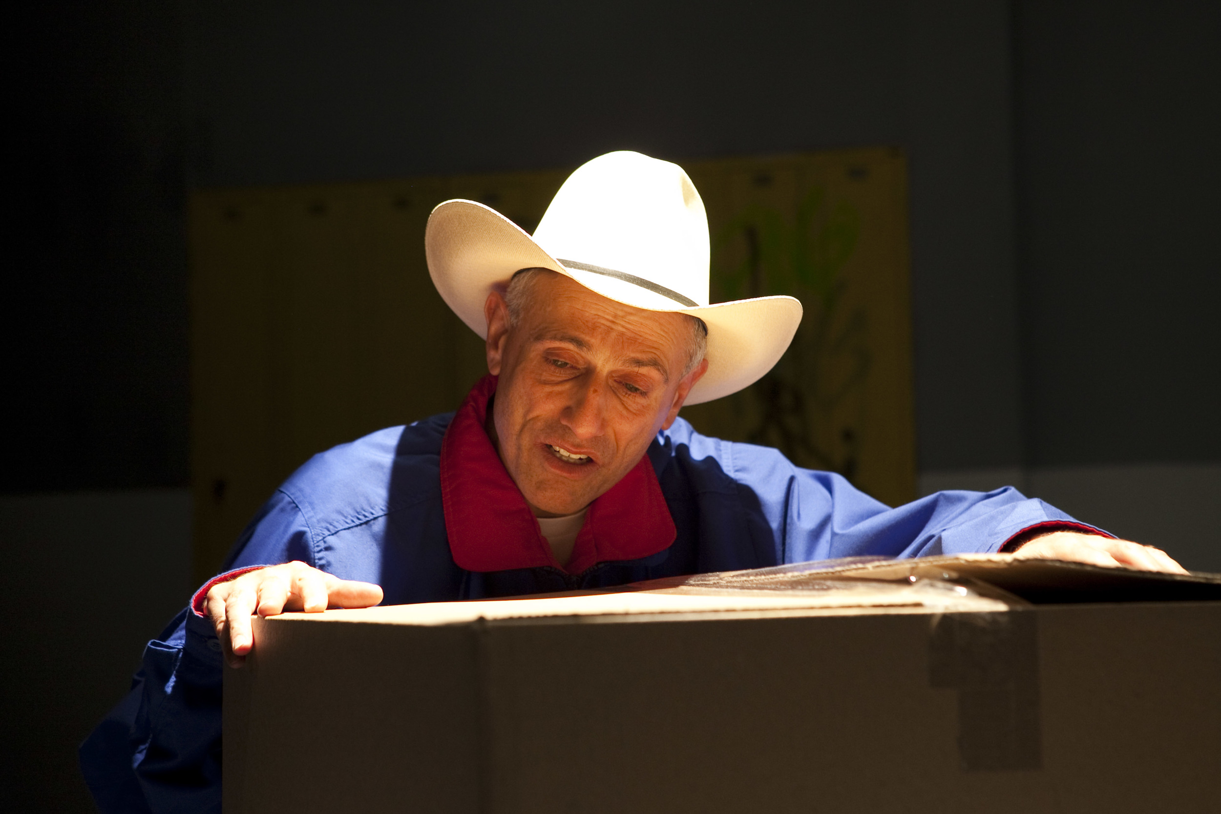  David Greenspan as 'Fred Phelps'. (Photo by Chasi Annexy) 