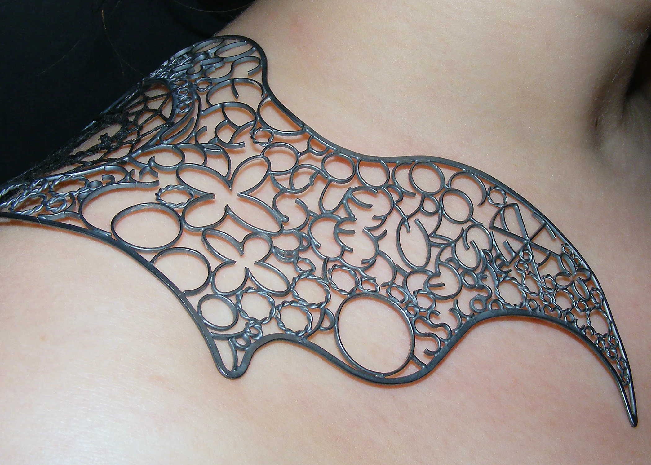 Skin/Skeleton on body