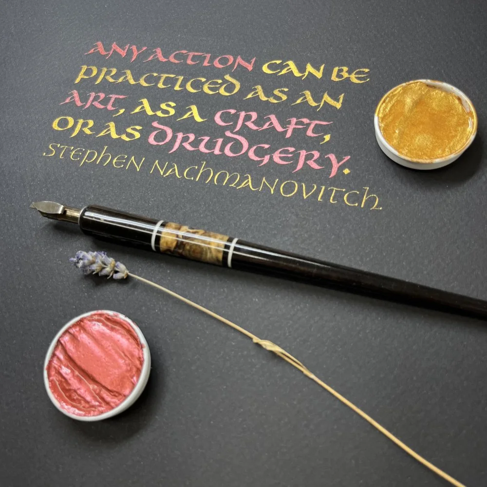 Introduction to Broad-Edge Calligraphy - July 14, 2026 6-8:30 PM