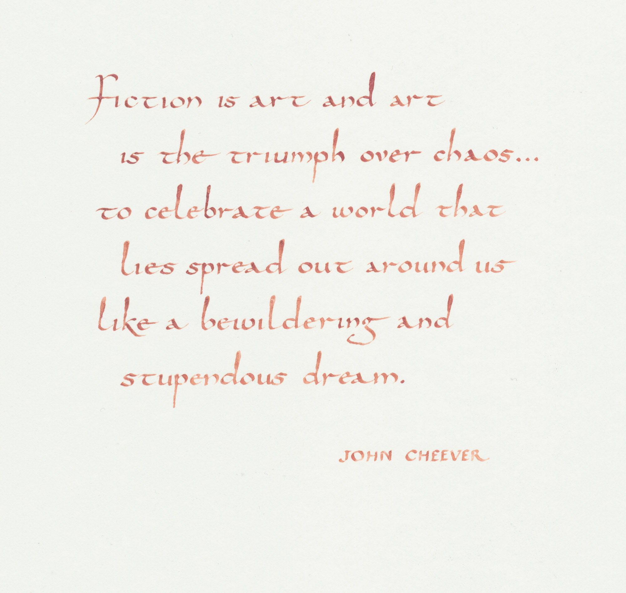 Fiction is Art
