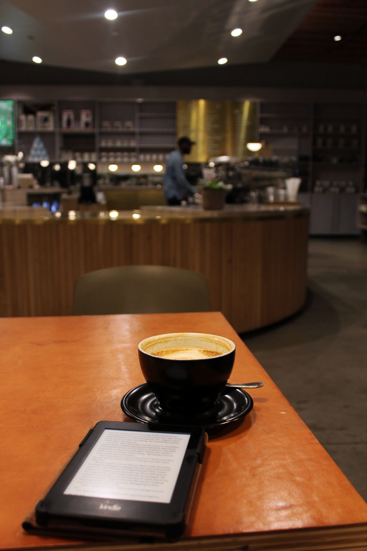 VERVE COFFEE. The ambience makes up for the price. 