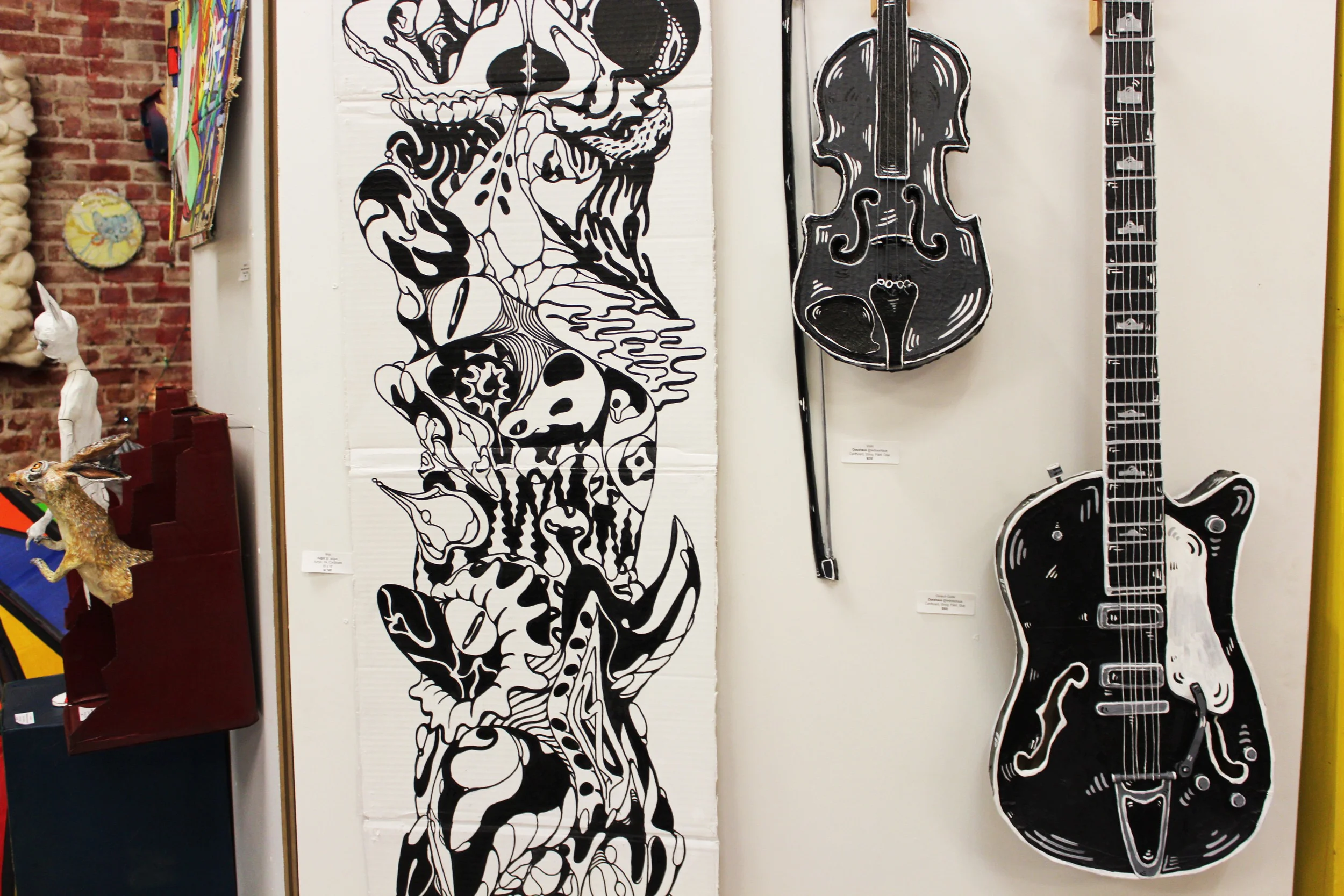 Some more #cardboardART. 