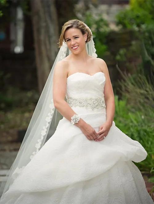 Alexia's Bridal Boutique Real Bride 6