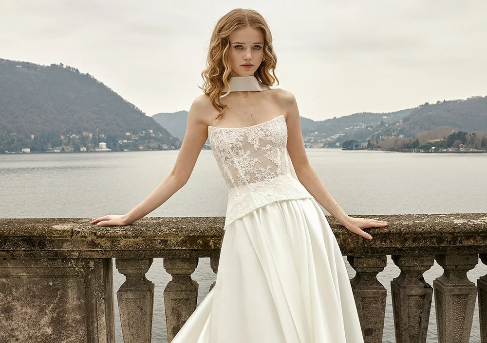 flora wedding dress designer Valentina 2024 Fou D'amour FLORA
