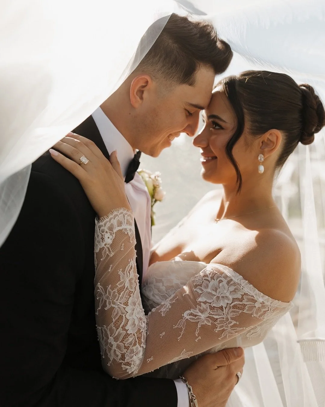 ✨ Wrapped in lace, surrounded by love. Bella and Caden&rsquo;s day was pure romance from start to finish. ✨

Gown | @_houseofflora_
Photography | @brittaneetphoto
Planning | @willow_tree_weddings
Florals | @bloomingfern.co
Venue | @jeuneperche
Hair &