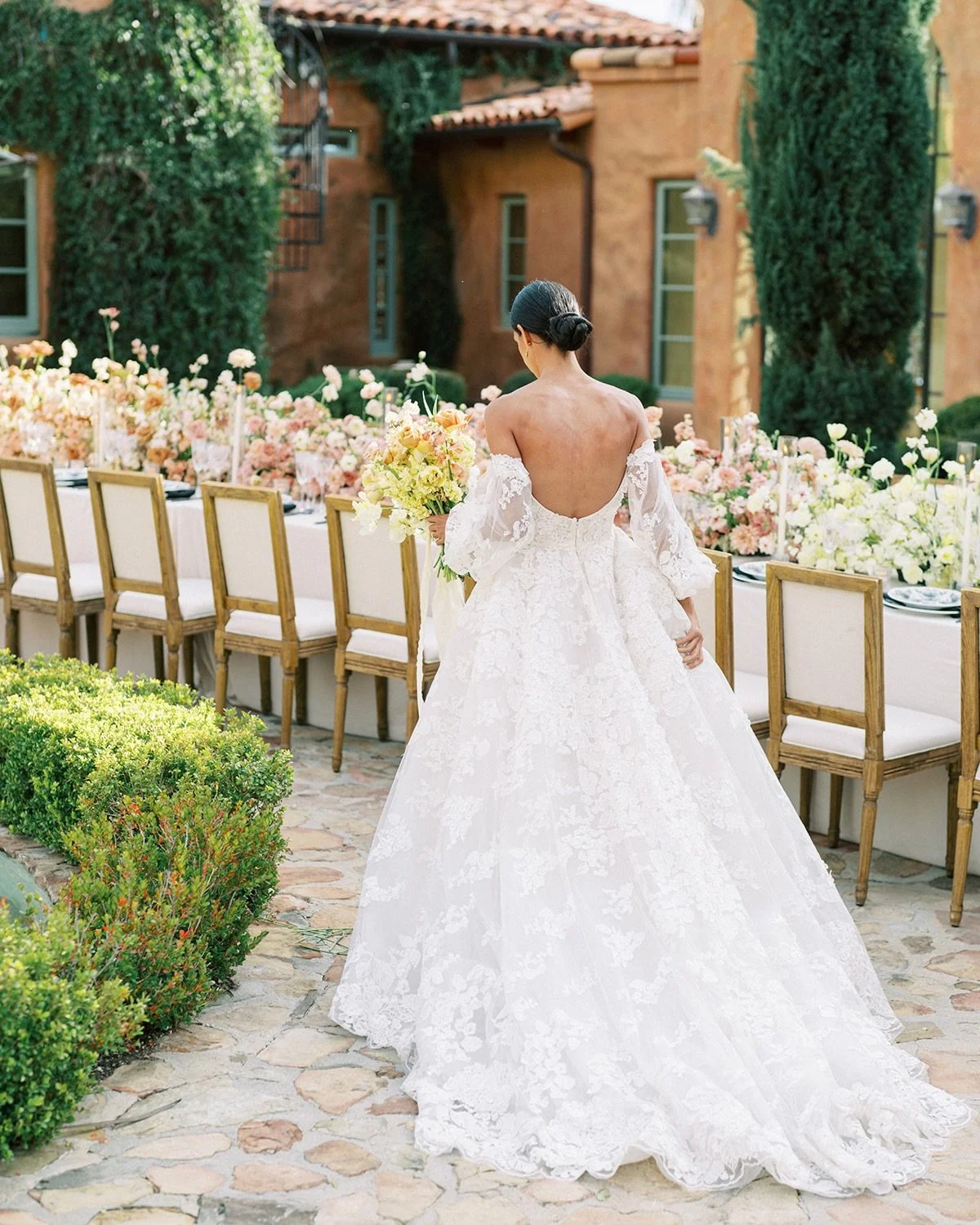 Love, family, celebration &mdash; and deep gratitude for every bride who lets us be part of her story. Happy Thanksgiving!

Gown: @moniquelhuillierbride
Photography: @seanthomasphoto
Planning, Design, and Styling: @indigoeventdesign
Hair and Makeup: 