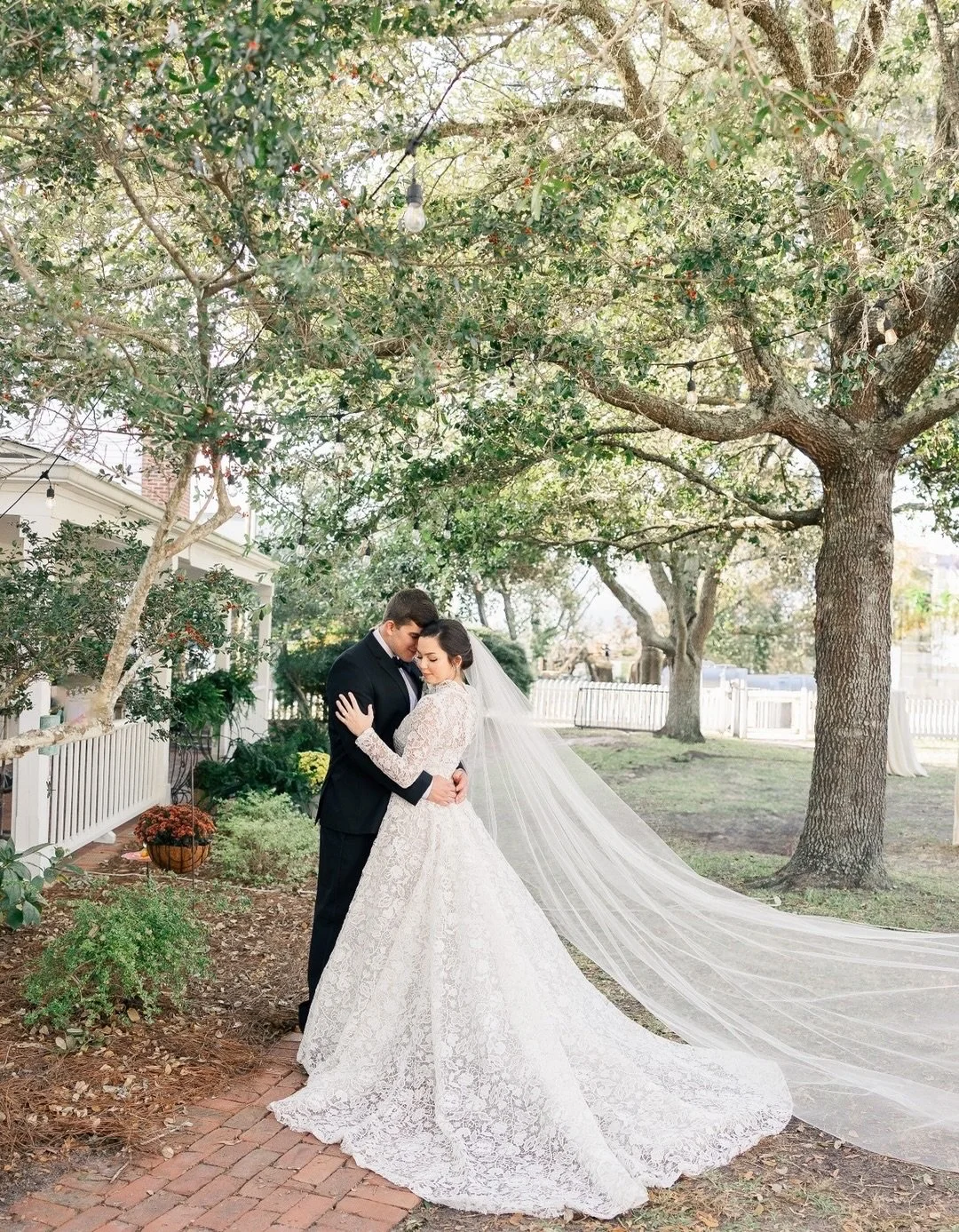 Miller &amp; Logan along the North Carolina coast &mdash; timeless lace, soft coastal light, and a moment that feels effortlessly romantic. ✨

Gown | @reemacrawedding
Photography | @abbyrogersphotography
Planning | @your_perfect_day_nc
Hair | @adrian