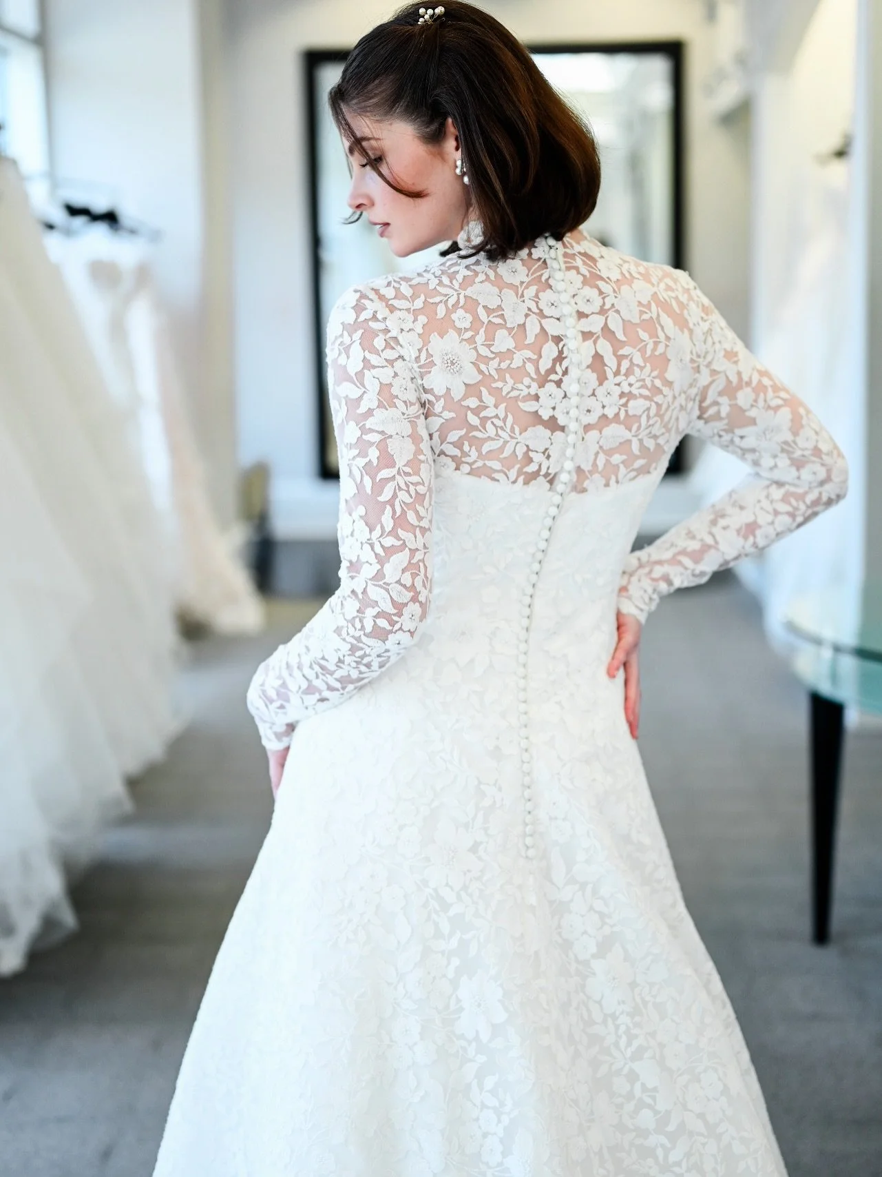 Timeless structure, softened with intricate lace&mdash;designed to feel as refined as it looks.
⠀⠀⠀⠀⠀⠀⠀⠀⠀
The Sareh Nouri Fall 2026 collection, arriving in our Raleigh boutique this weekend.
⠀⠀⠀⠀⠀⠀⠀⠀⠀
~
~
~
~
~
~
⠀⠀⠀⠀⠀⠀⠀⠀⠀
#AlexiasBridal #SarehNouri 