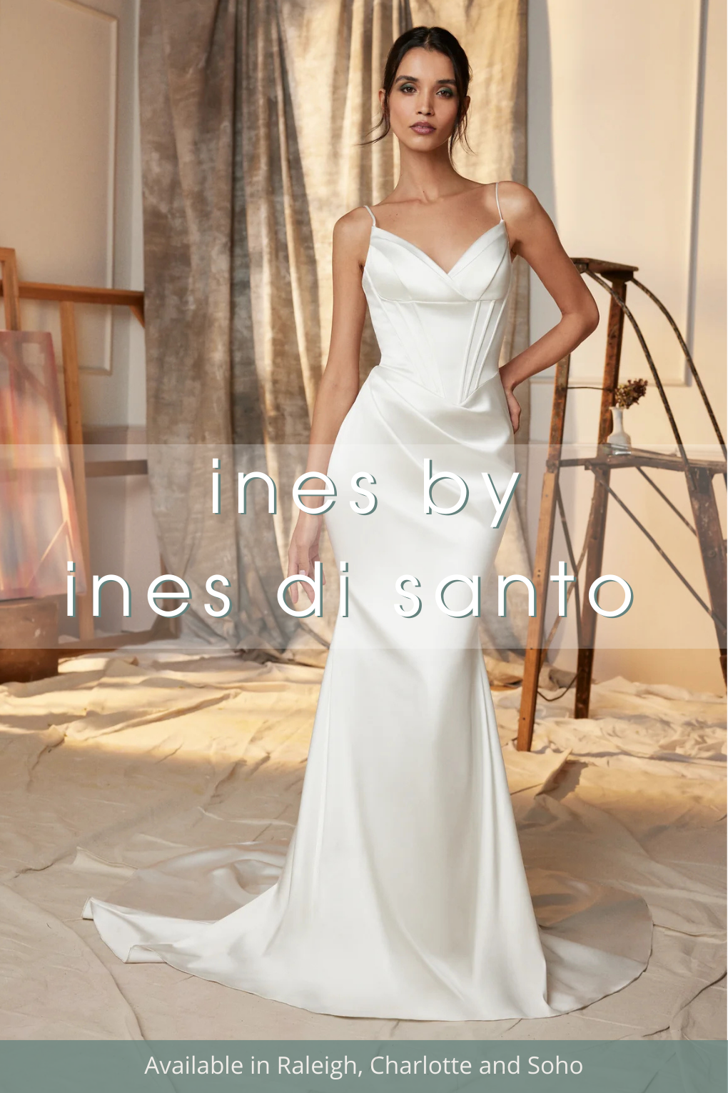 V by Veronica Di Santo  bridal collection available at Alexia's Bridal in New York and North Carolina.