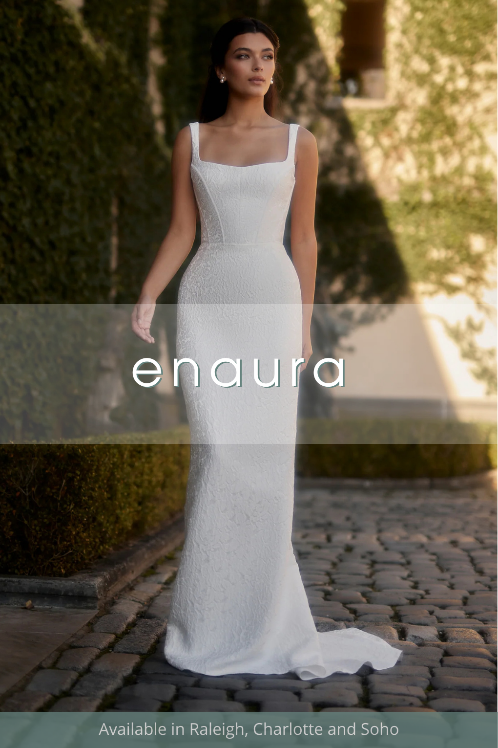 Enaura bridal collection available exclusively in North Carolina at Alexia's Bridal