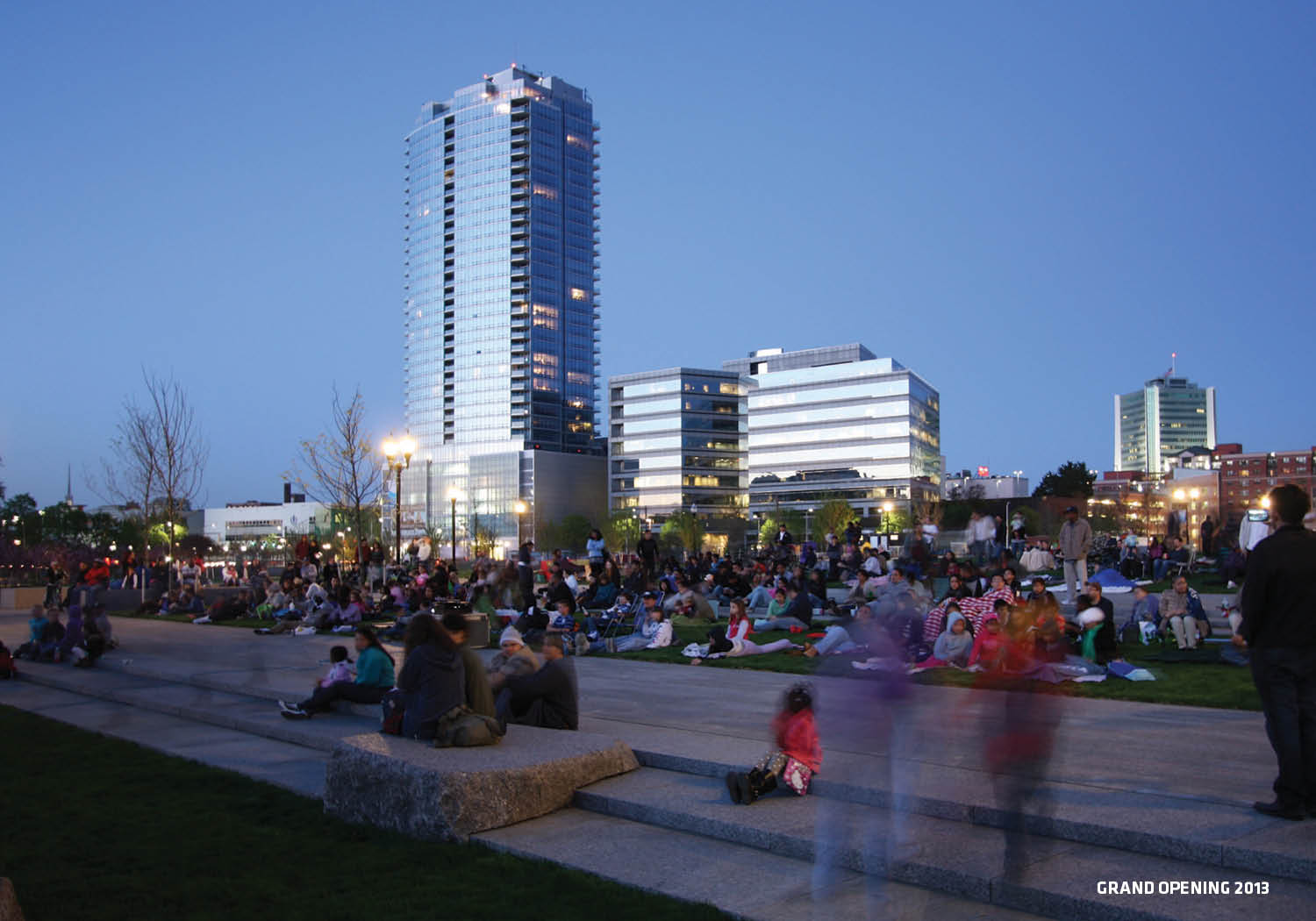 “Spielberg in the Park” drew hundreds of visitors to Grand Opening weekend © Will Belcher