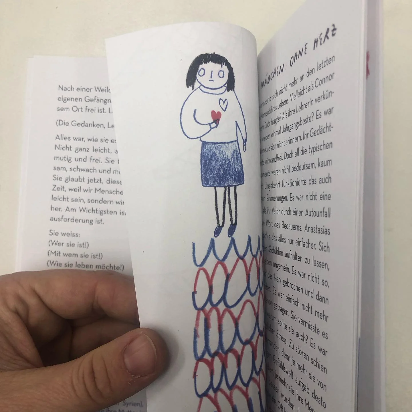 f&uuml;r unsere freunde sind wir mehr als die summe unserer fehler #zine #zinemaking #freunde #geschichten #foto #naturewriting #illustration von Jorinde Rebbelmund