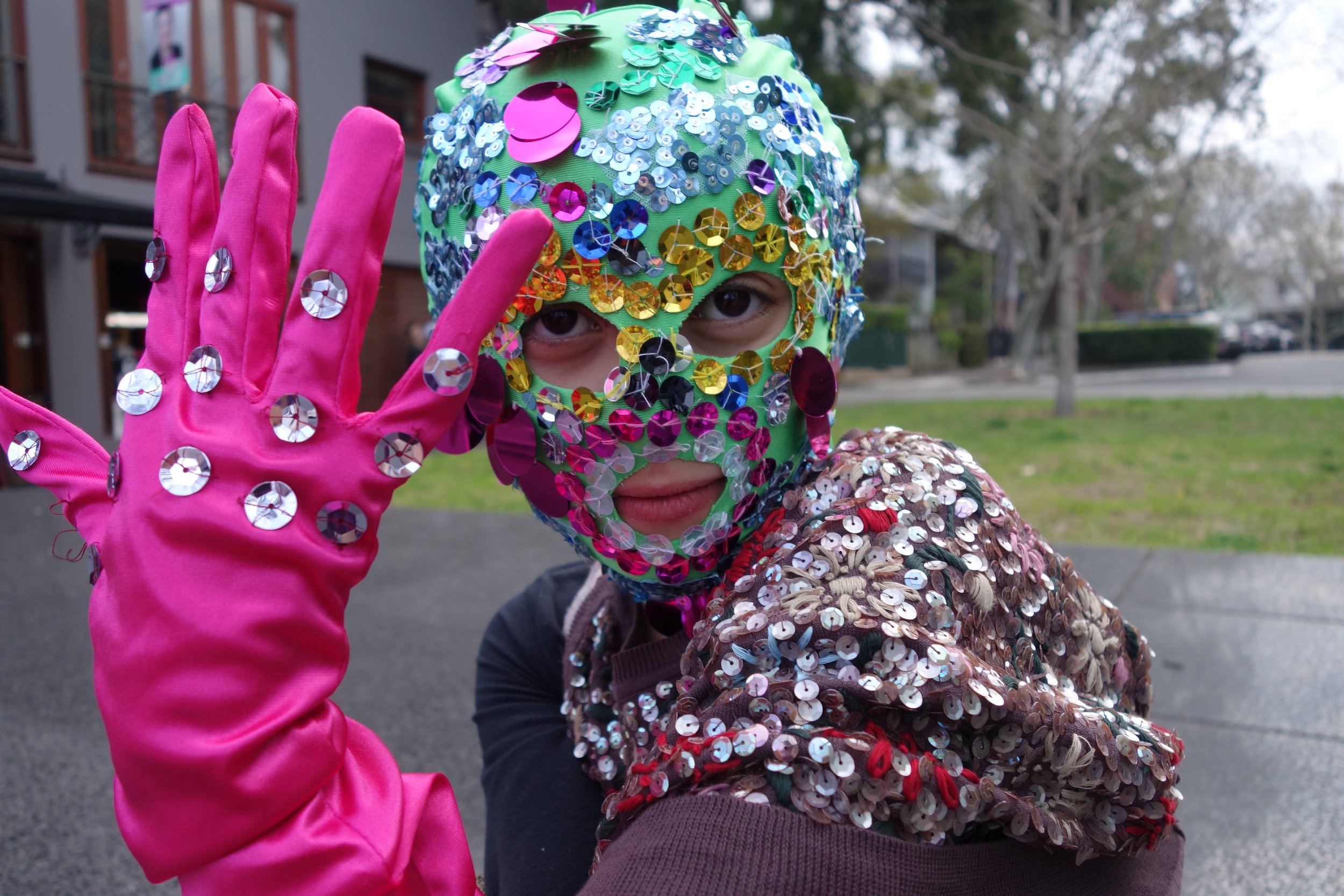 Postmodern Zombies, costume tribute to Leigh Bowery