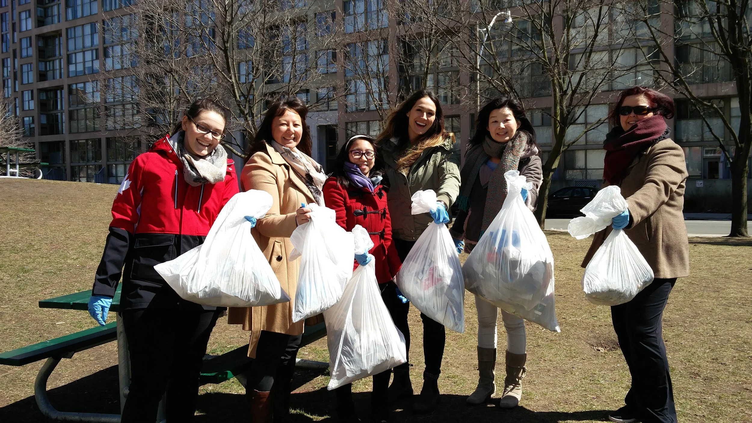 As part of the annual Clean Toronto Together initiative’s Corporate 20-Minute Makeover, which took place on Friday, April 20.